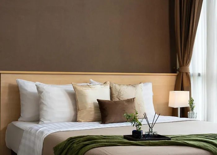 公寓 Wander - Ekkamai - Pool And Gym Floor, 500mbps, Full Kitchen *