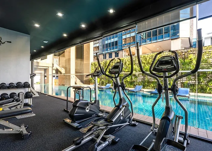 Wander - Ekkamai - Pool And Gym Floor, 500mbps, Full Kitchen 公寓 曼谷